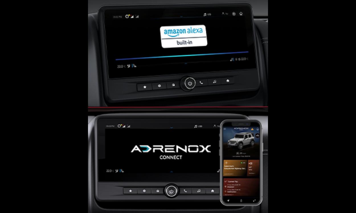 Mahindra thar roxx alexa Adreno