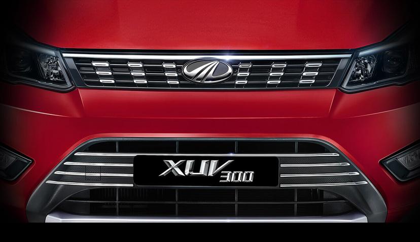Xuv 300 Aggressive Chrome Front Grill