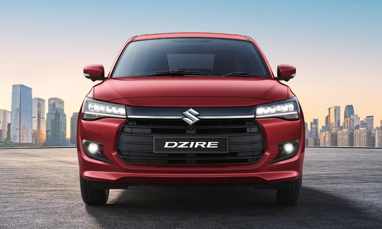 2025 maruti suzuki dzire front Grill Shot