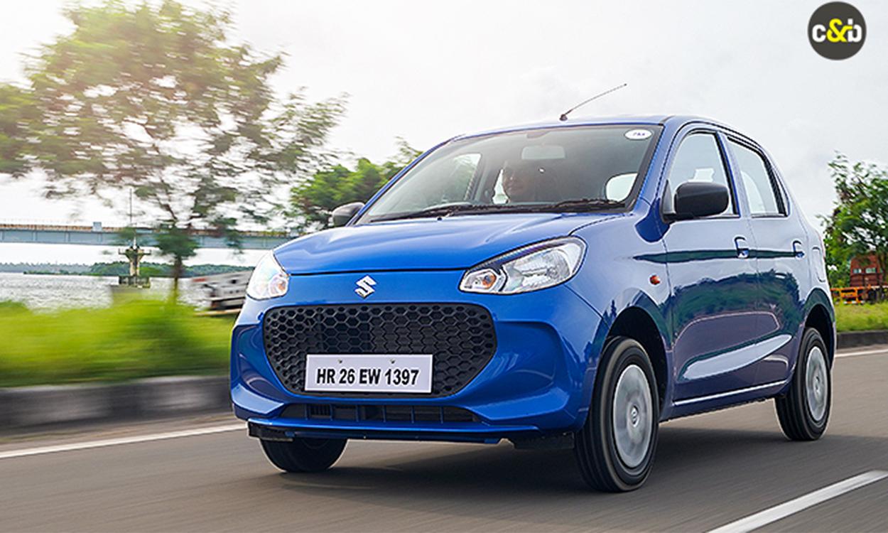 Maruti Suzuki Alto K10 Blue Frontlook