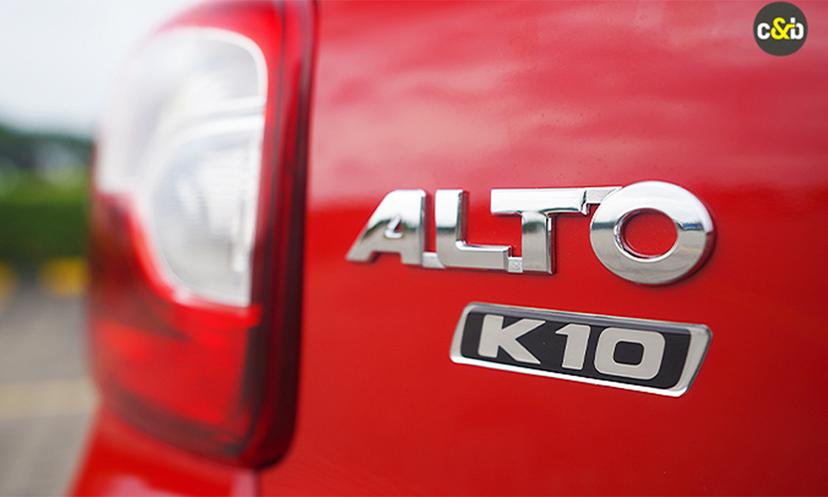 Maruti Suzuki Alto K10 Model Logo