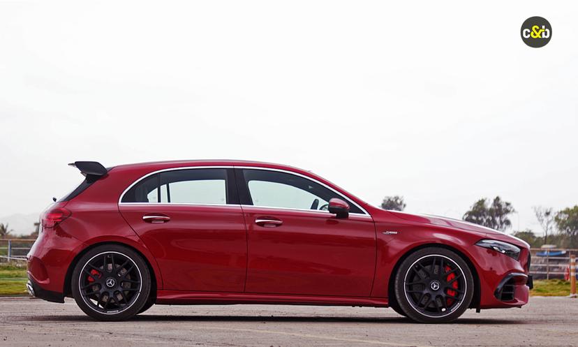 Mercedes A45s Amg Sideview