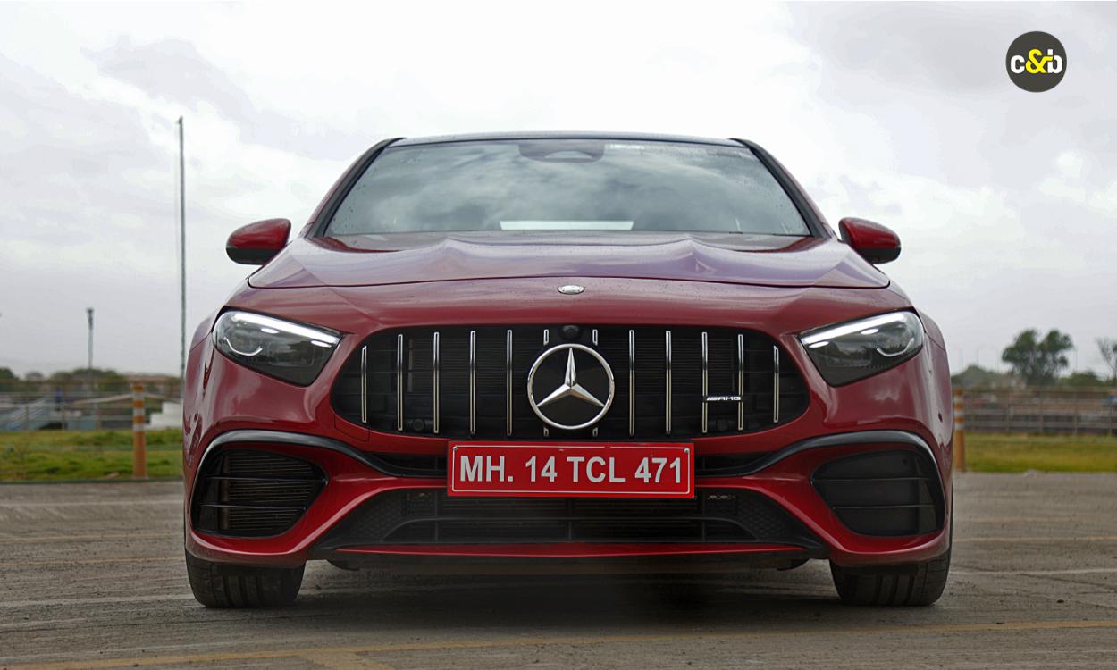 Mercedes Amg A45s Frontview