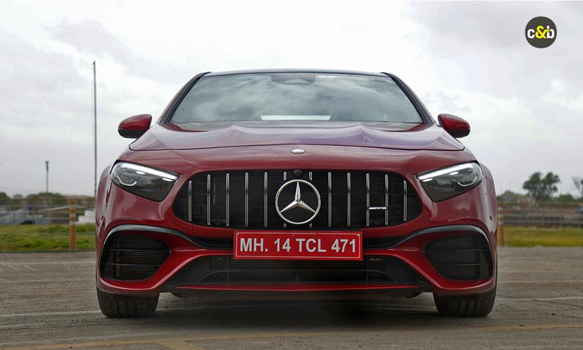 Mercedes Amg A45s Frontview