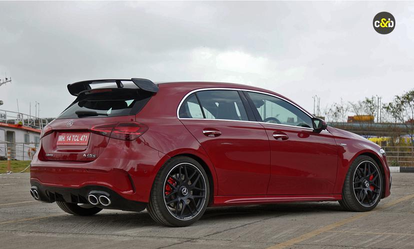 Mercedes Amg A45s Rearlook
