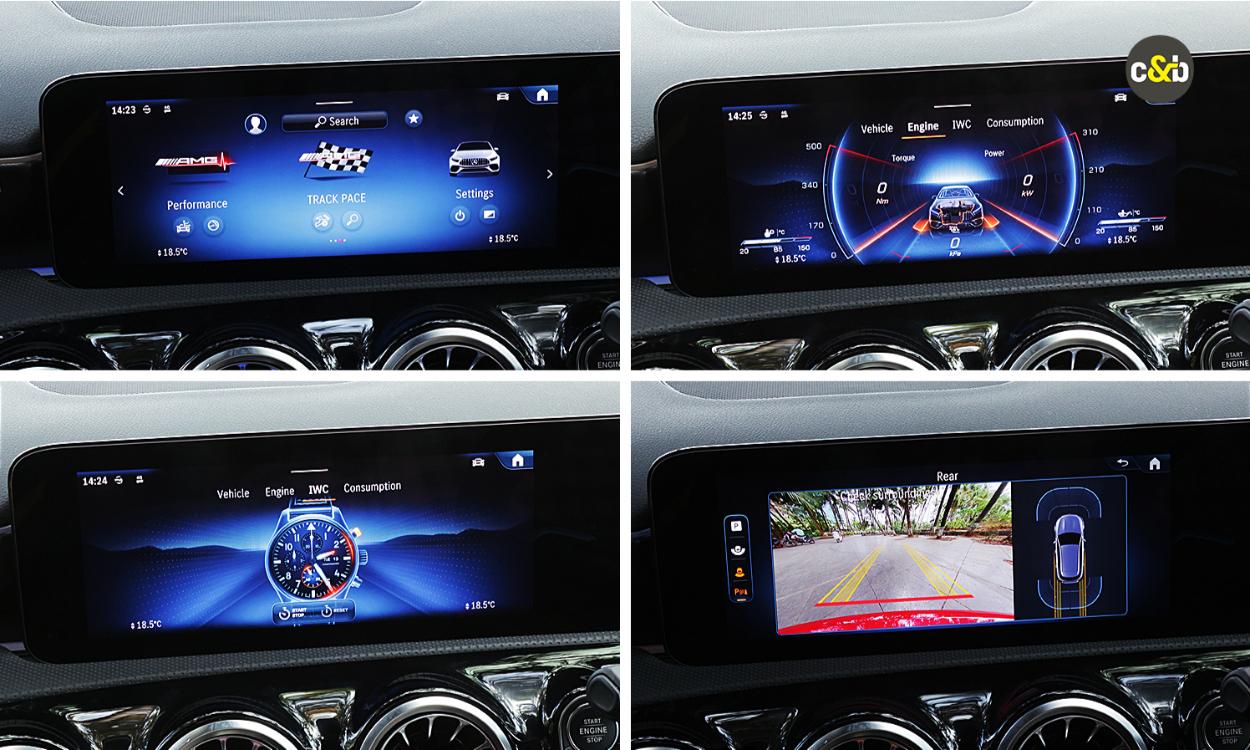 Mercedes Benz A45s Amg Display