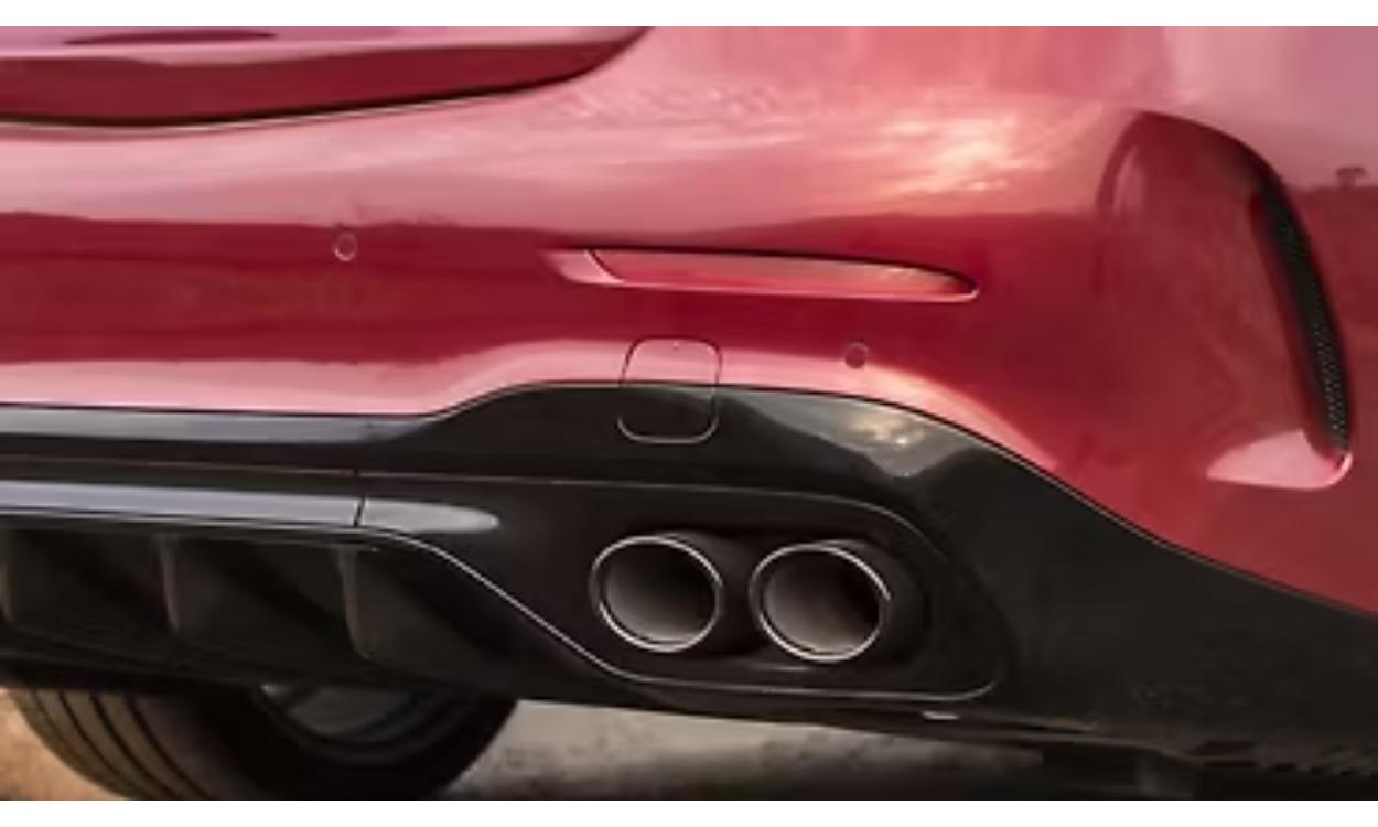 Mercedes Amg C43 Exterior Exhaust Pipes