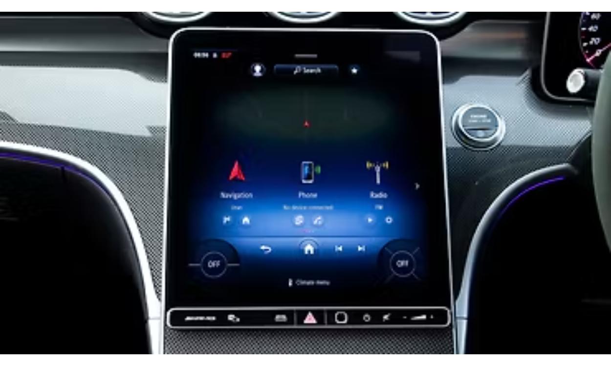 Mercedes Amg C43 Interior Infotainment System