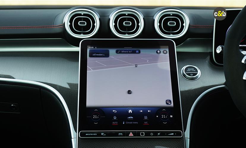 Mercedes Amg C43 Navication