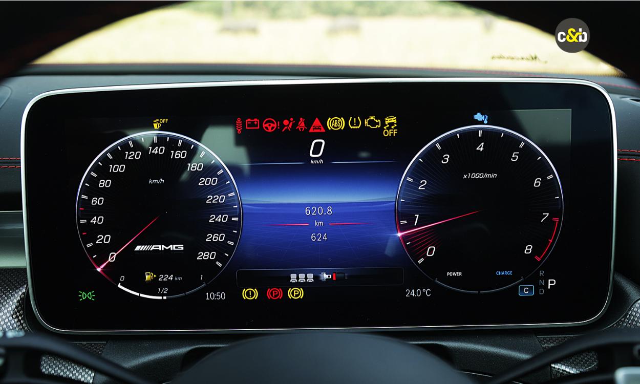 Mercedes Amg C43 Speeedometer