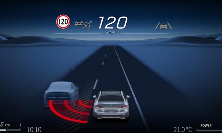 Mercedes AMG c 63 S Speedometer