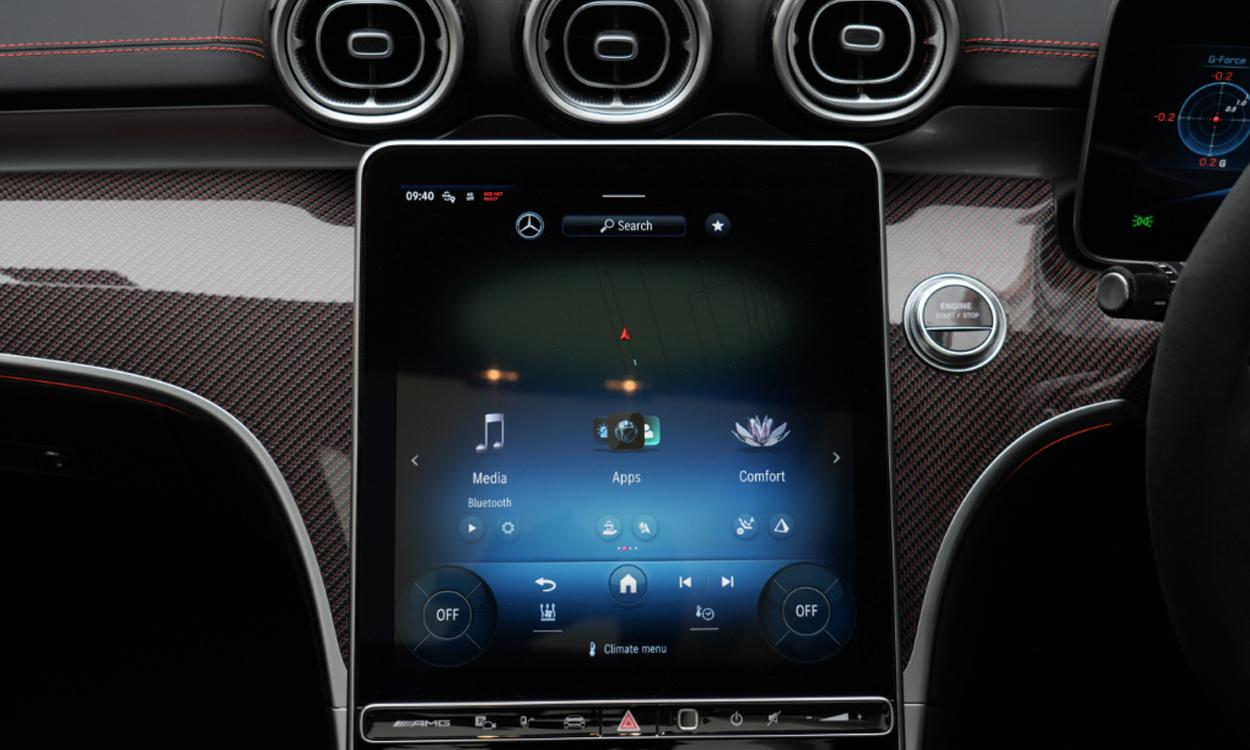 Mercedes Amg C 63 Display