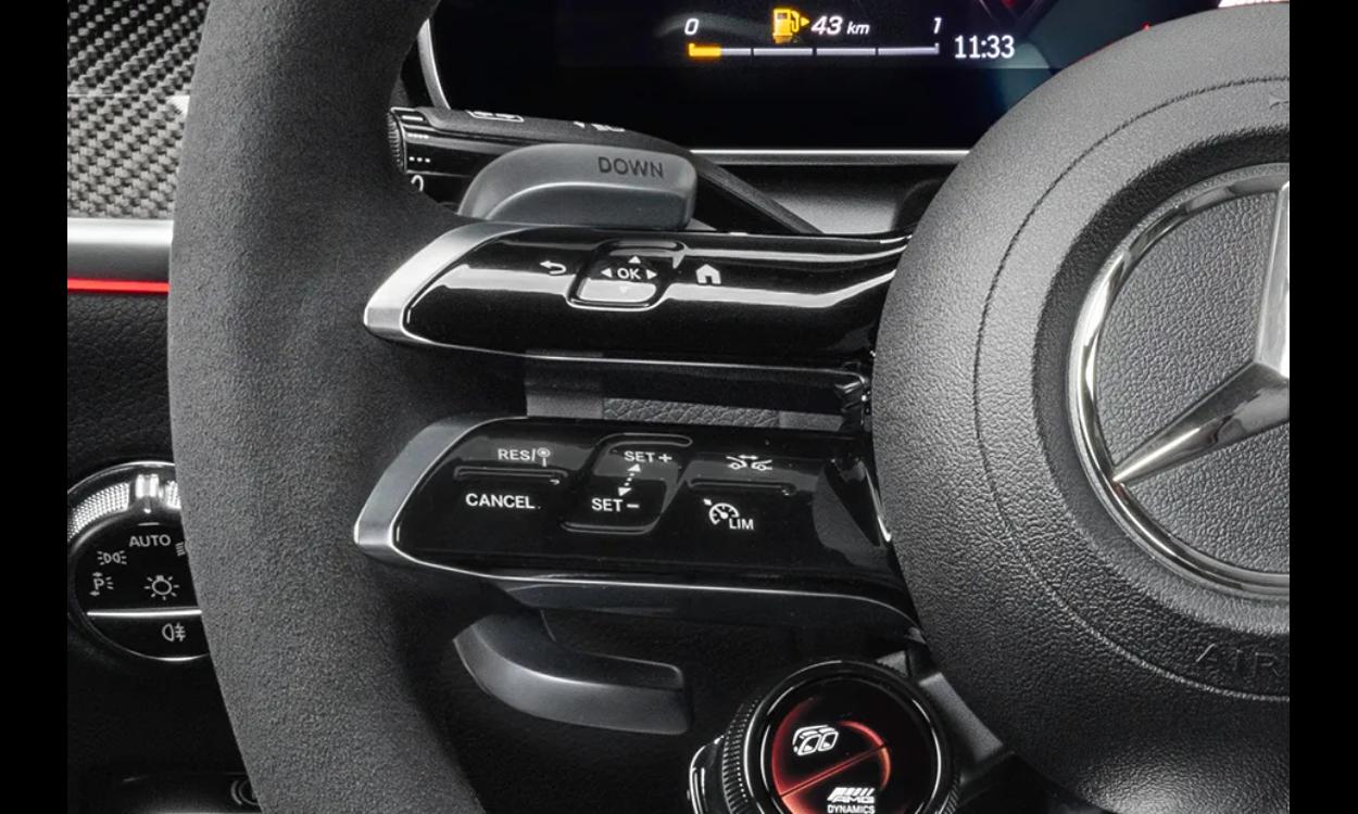 Mercedes amg gl 43 steering Controls