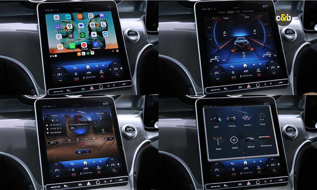 Mercedes Benz Glc43 Amg Instrumental Cluster