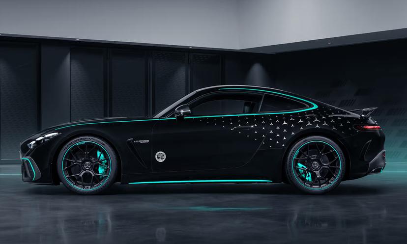 Mercedes AMG GT Wheels And Door