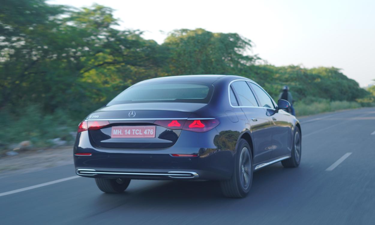 Mercedes Benz E Rideview