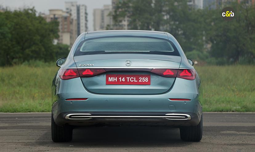Mercedes Benz E220d Rear View