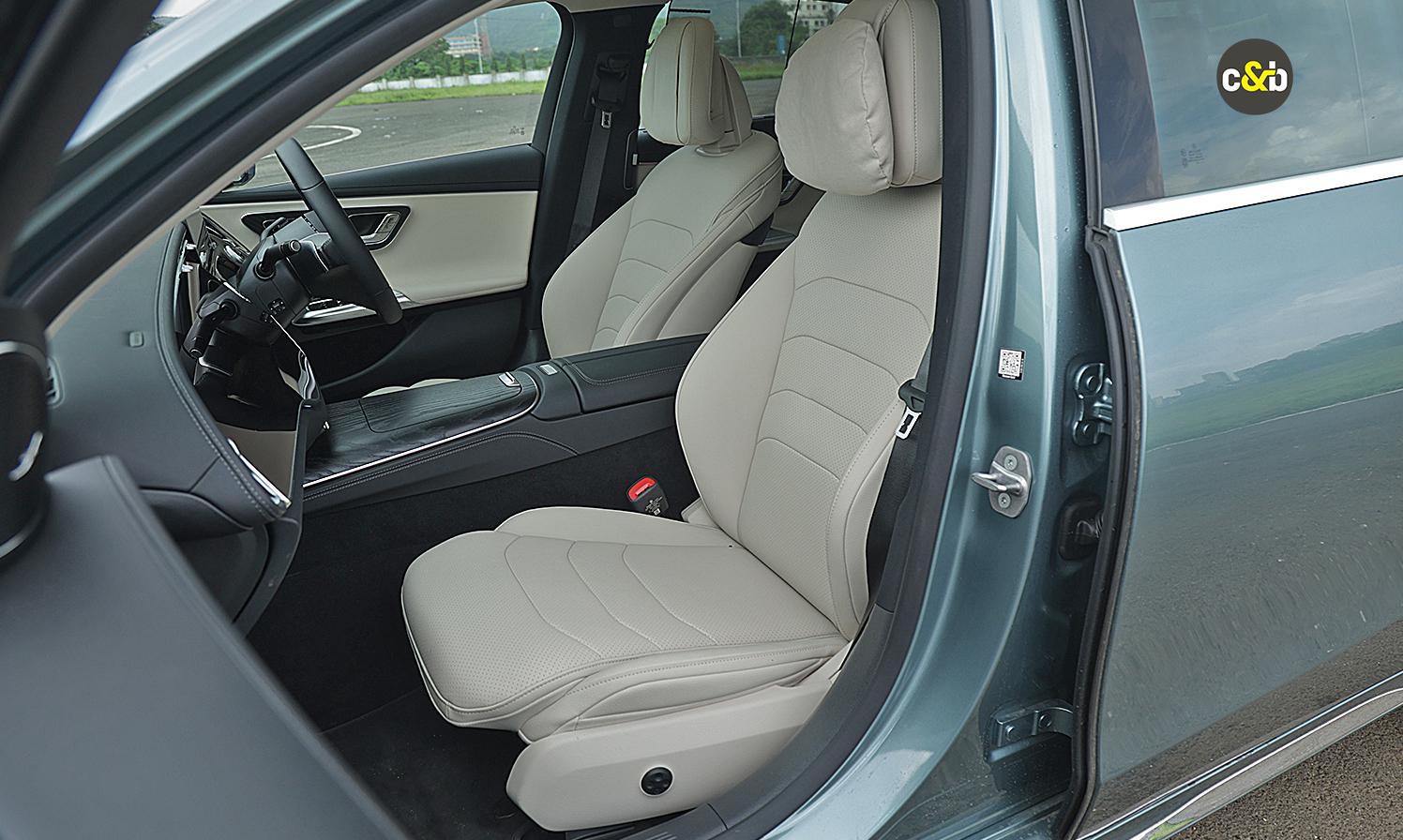 Mercedes Benz E220d Front seats