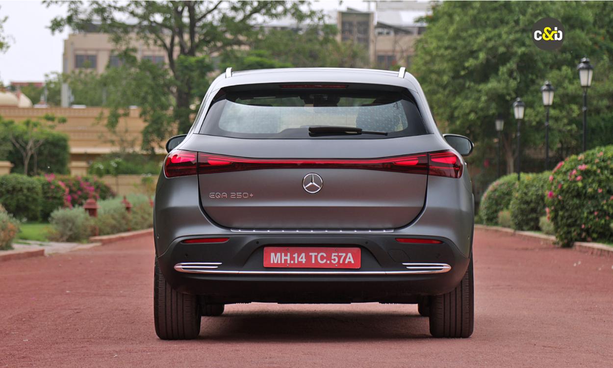 Mercedes Benz Eqa Rearview