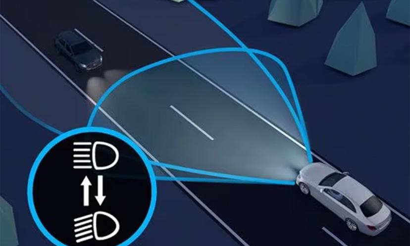 Mercedes Benz Eqb Features Assistance Systems Adaptive Highbeam Assist