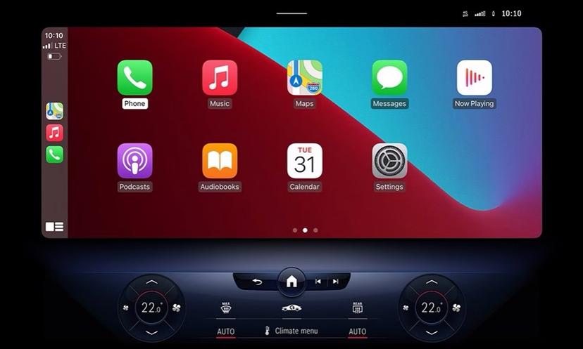 Mercedes Benz Eqe Suv Smartphone Integration