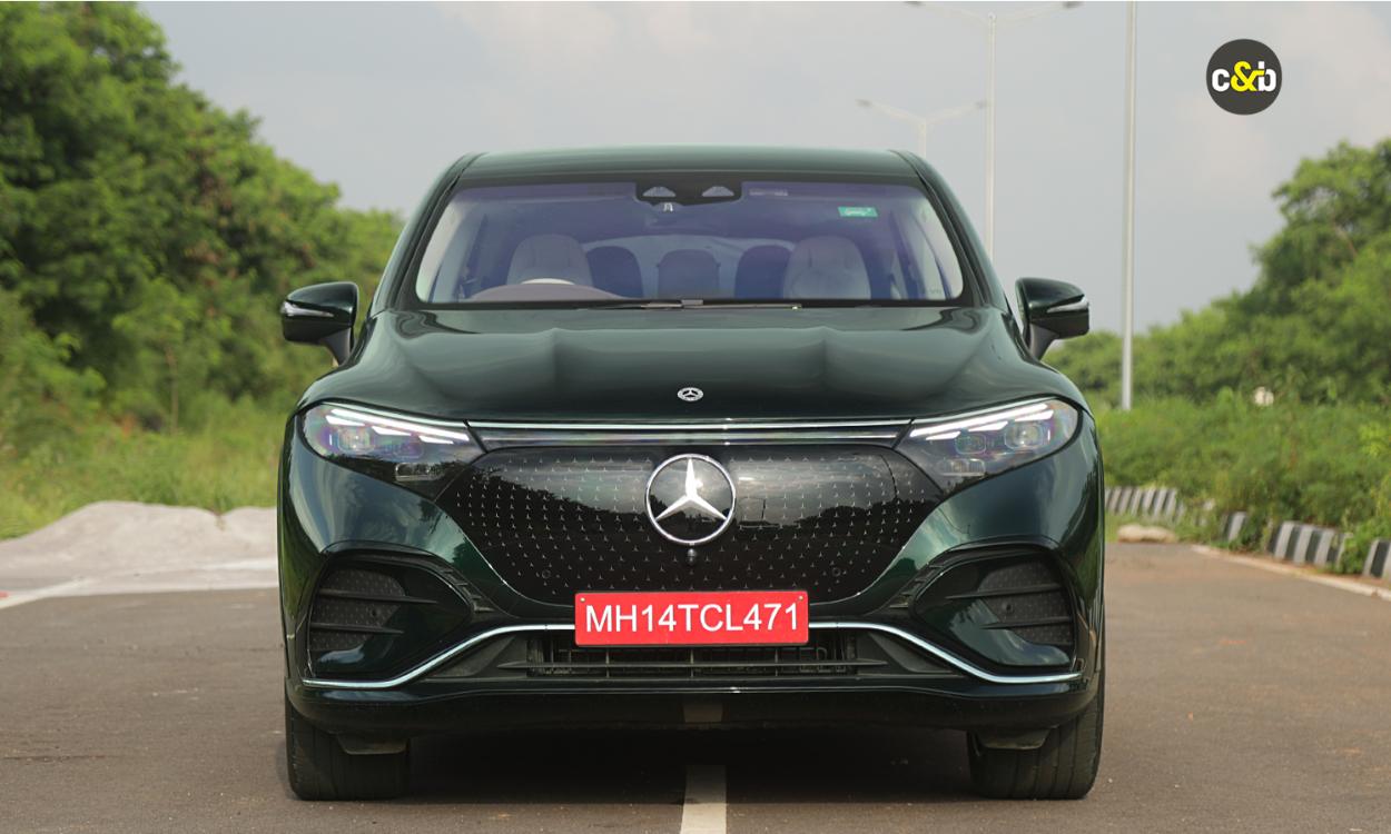 Mercedes Benz Eqs Front View