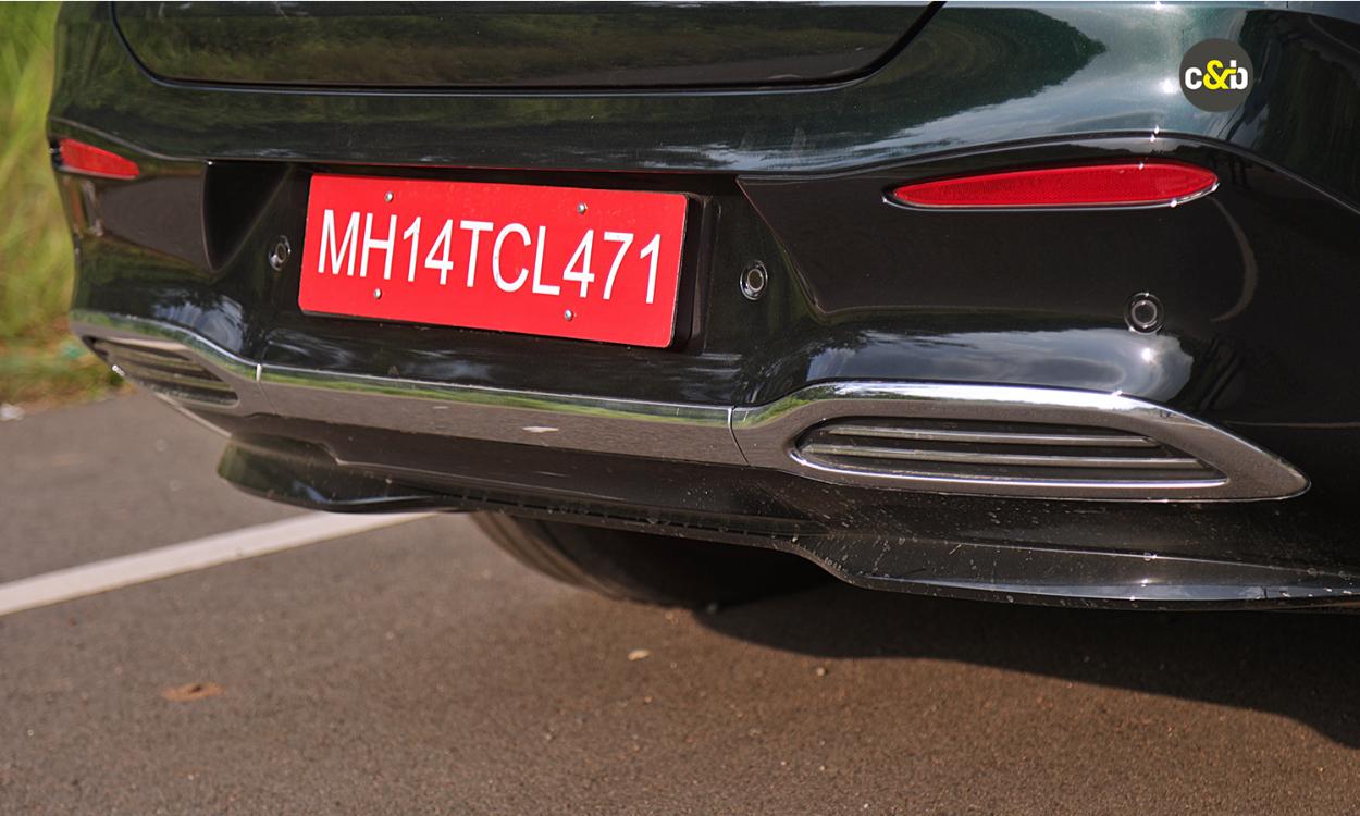 Mercedes Benz Eqs Rear Look