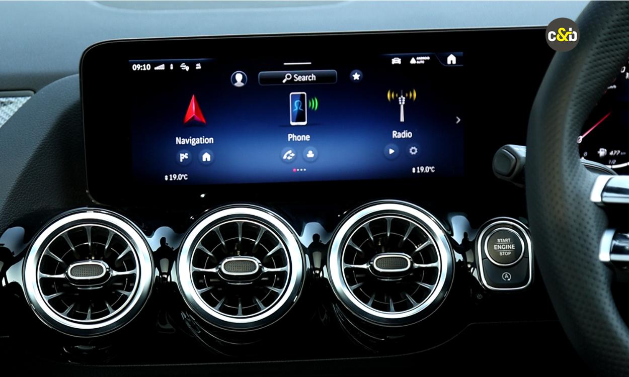 Mercedes Benz Gla 220d Display