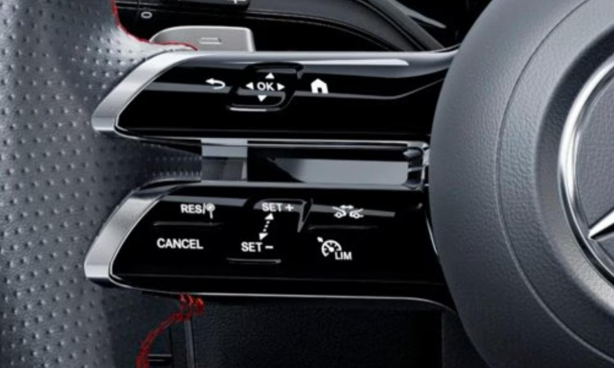 Mercedes benz gla class sports steering wheel leather