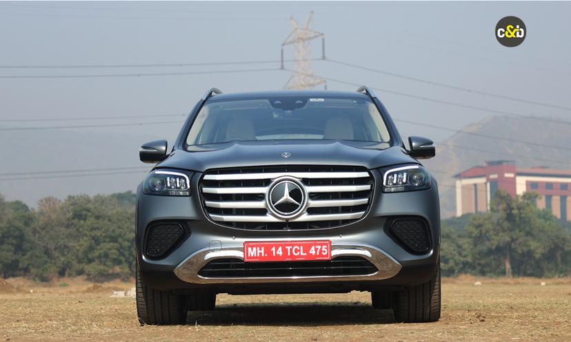 Mercedes Benz Gls Front View