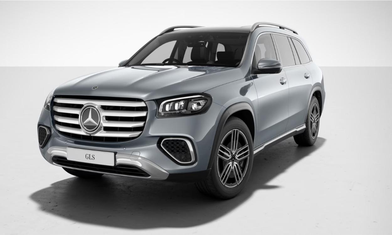 Mercedes benz gls frontview