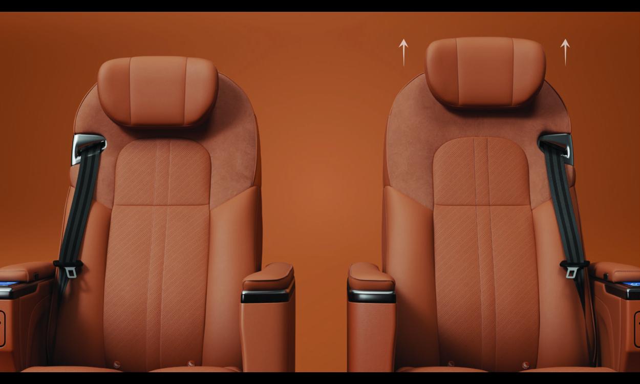 Foldable Headrest Mg M9