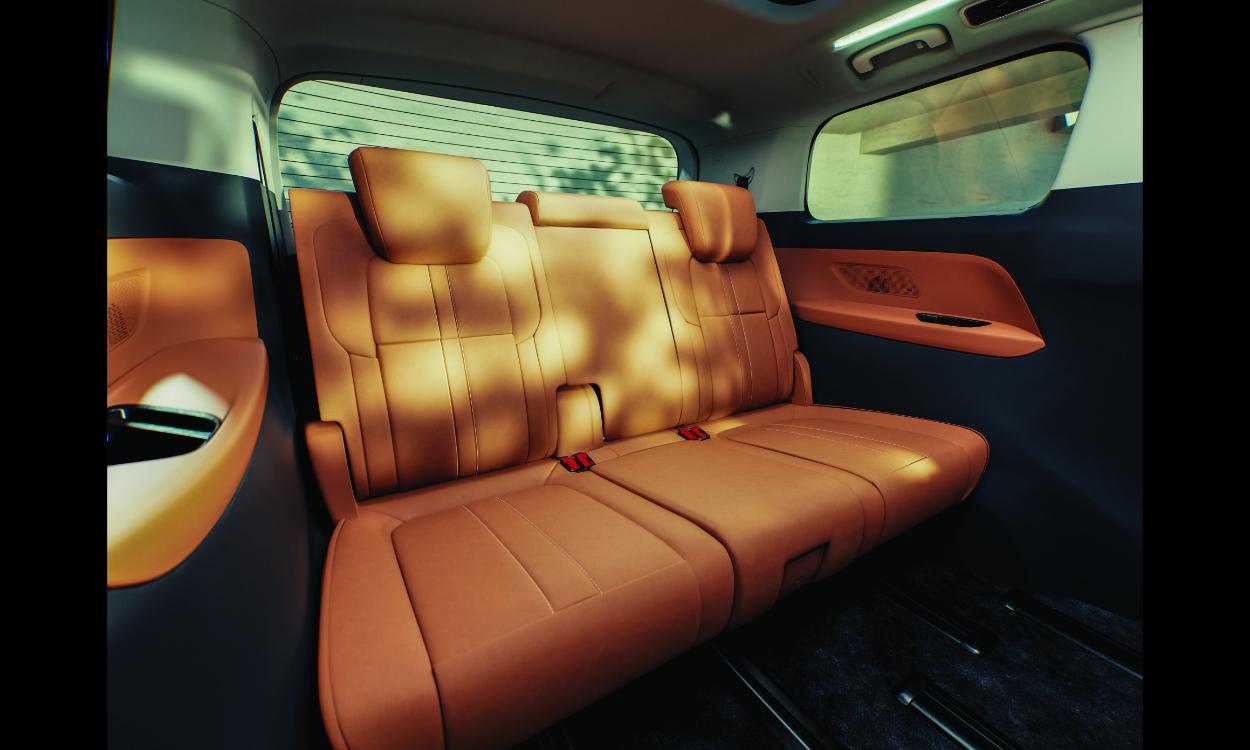 Rear comfort seats Mg M9