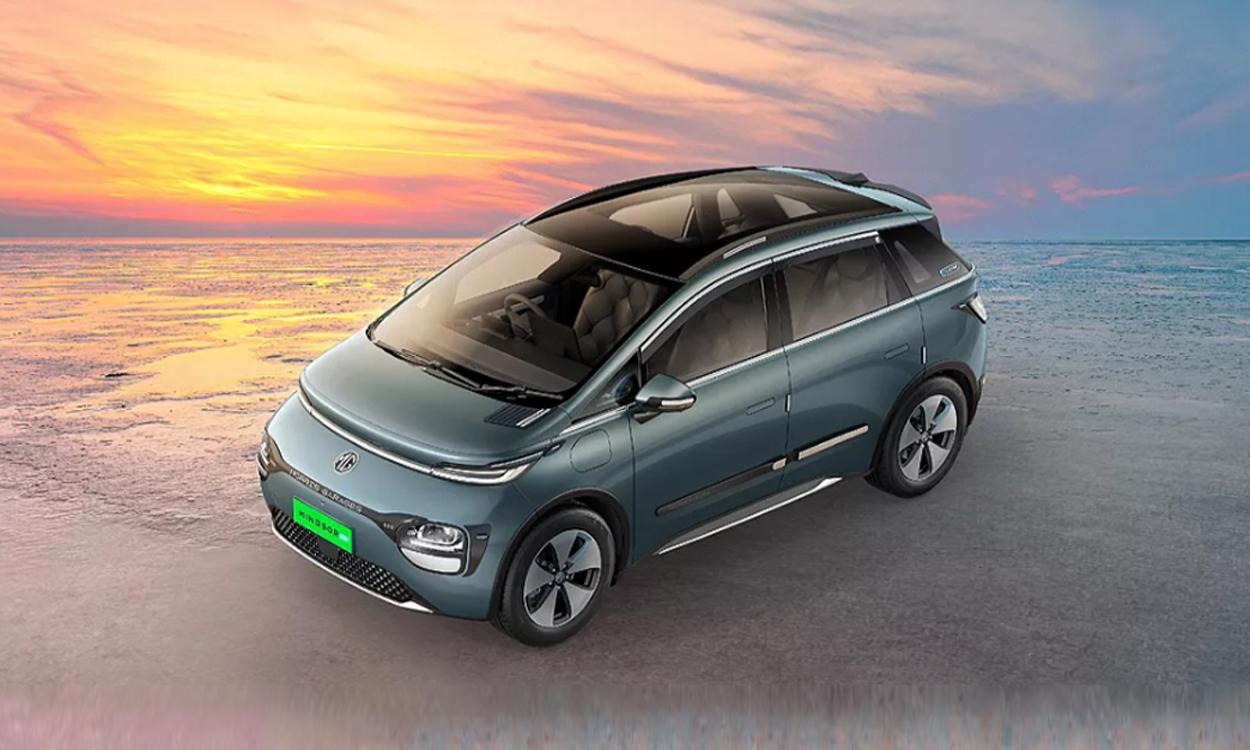 Mg windsor ev topview