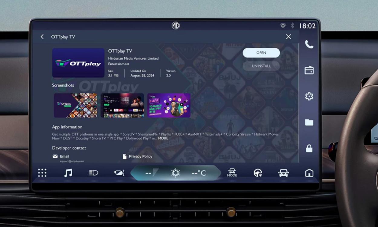 Mg windsor ev connectivity 4