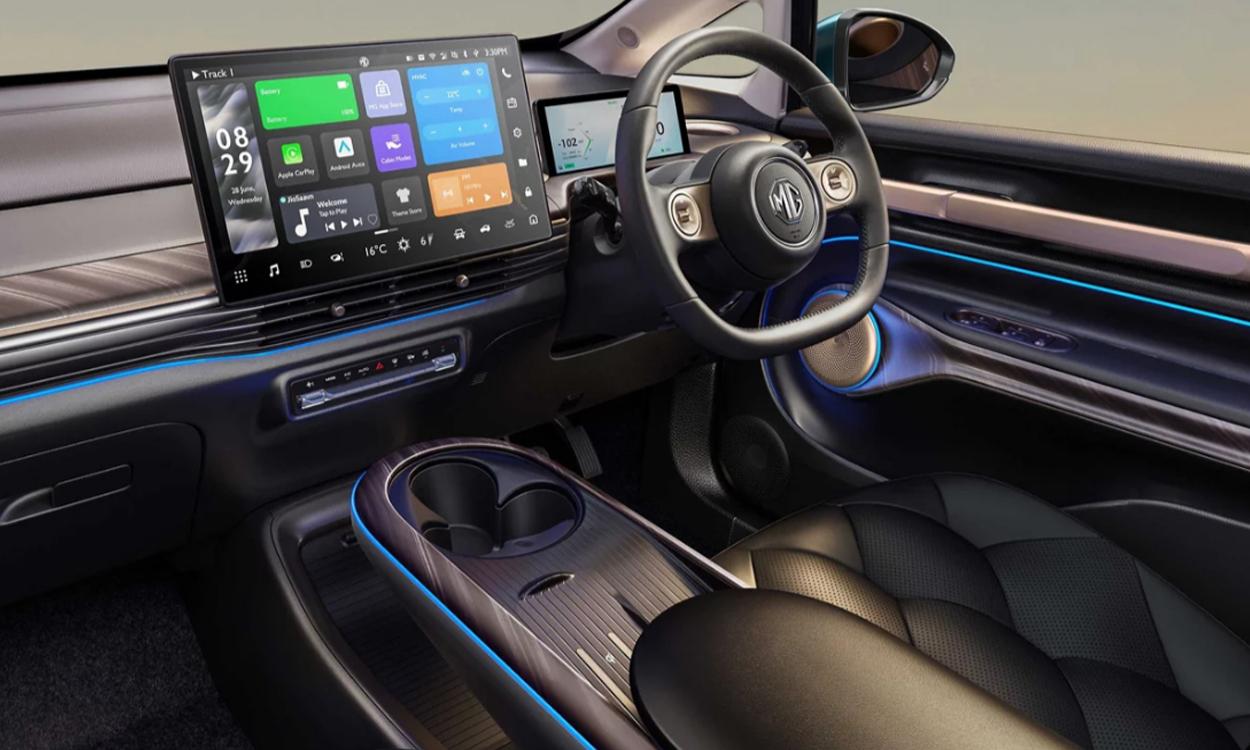 Mg windsor ev interior