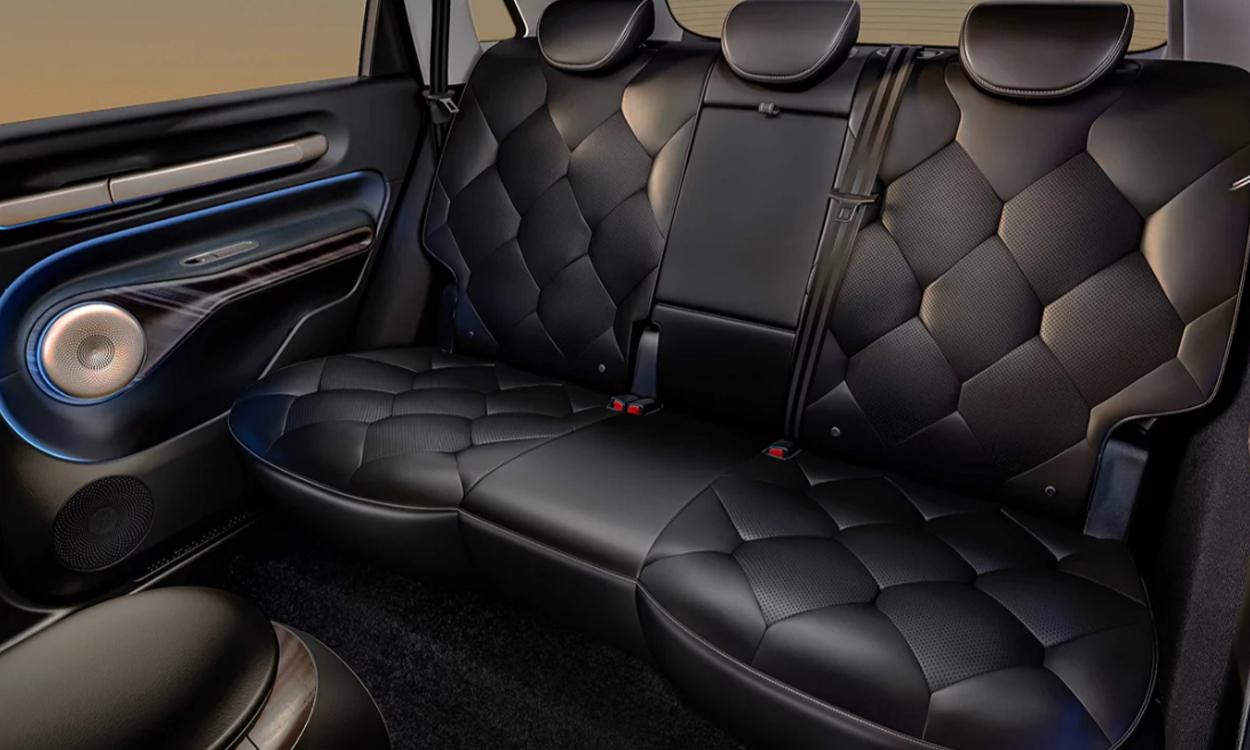 Mg windsor ev rearseats