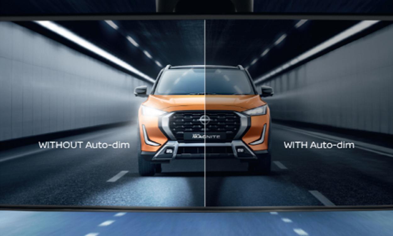 Nissan magnite with highlight