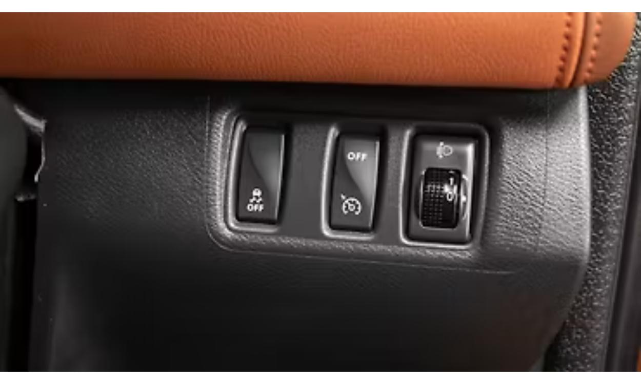 Nissan Magnite Interior Dashboard Switches