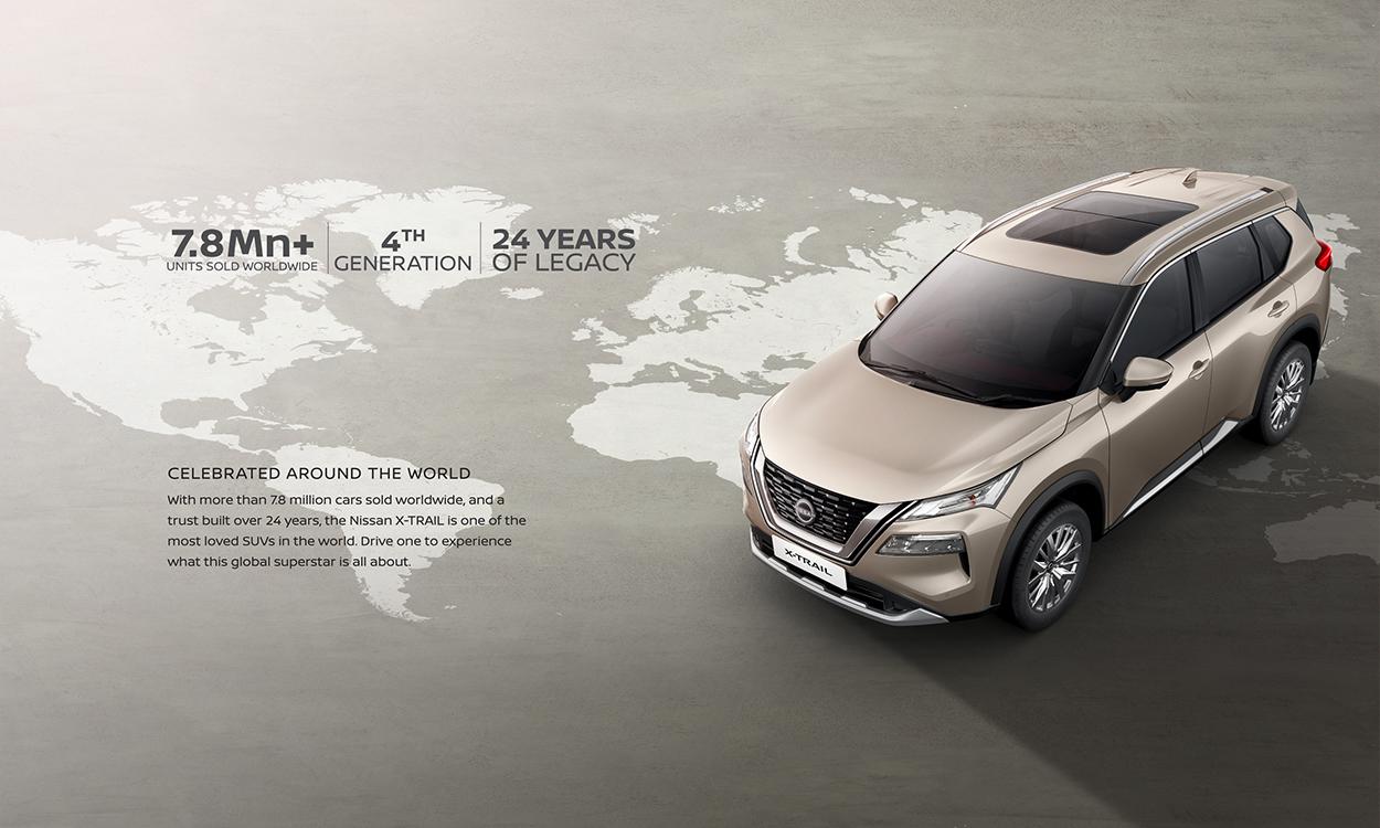 Nissan x trail topview