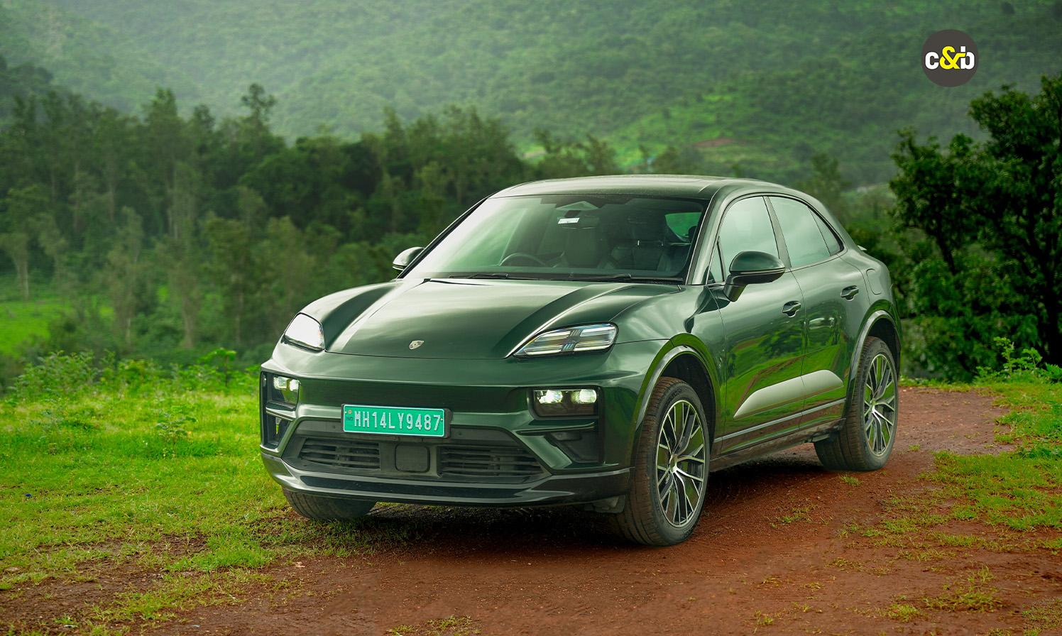 Porsche Macan Turbo Ev Front Look