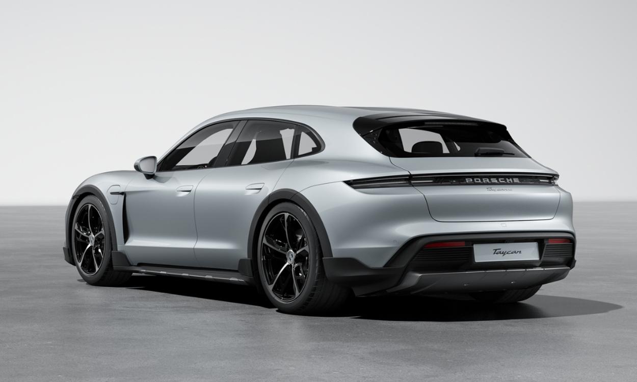 Porsche taycan turismo rearview
