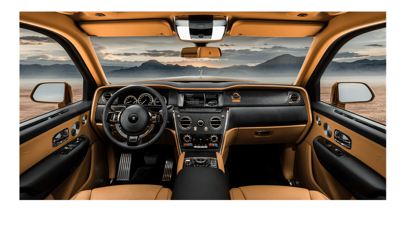 Rolls Royce Cullinan Dash Board