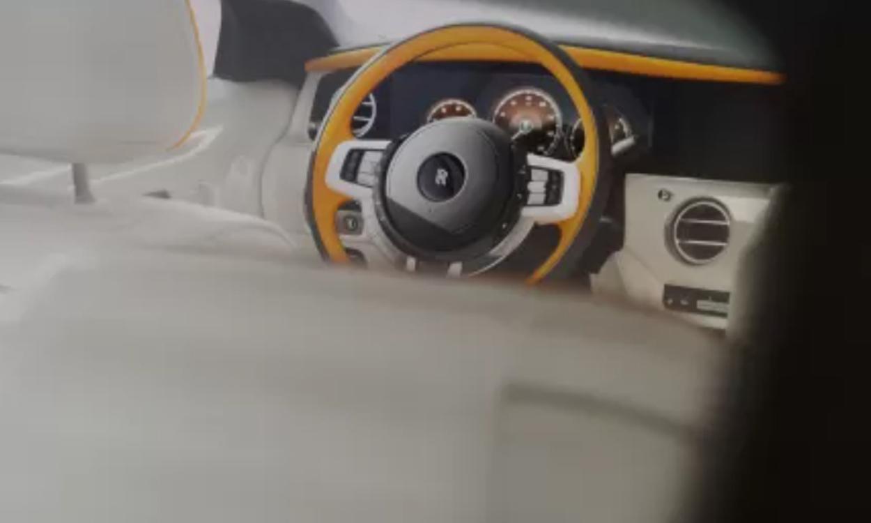 Rollsroyce ghost dashboard