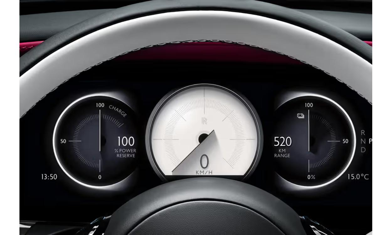Rolls Royce Spectre Instrument Cluster