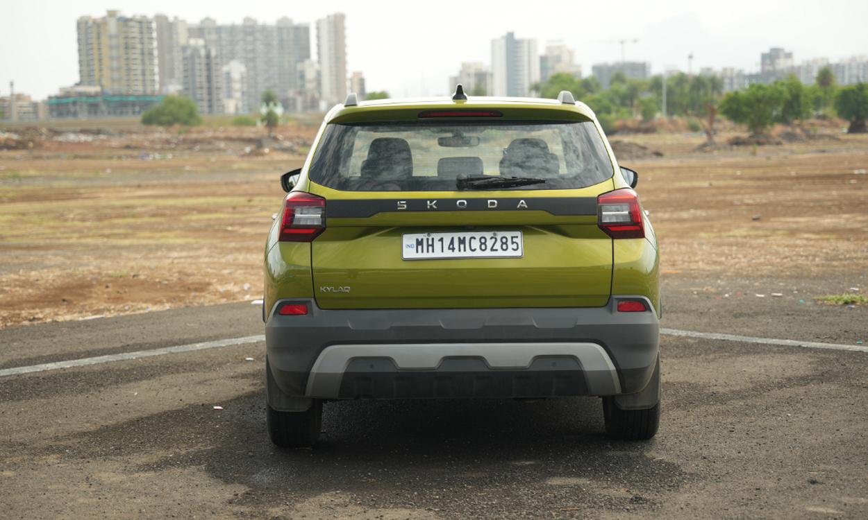 Skoda kylaq rear View