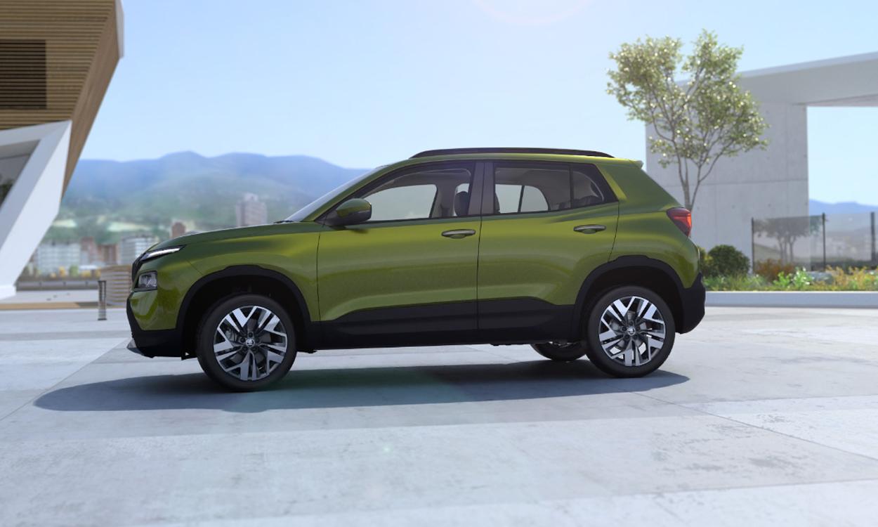 Skoda kylaq Sideview 1