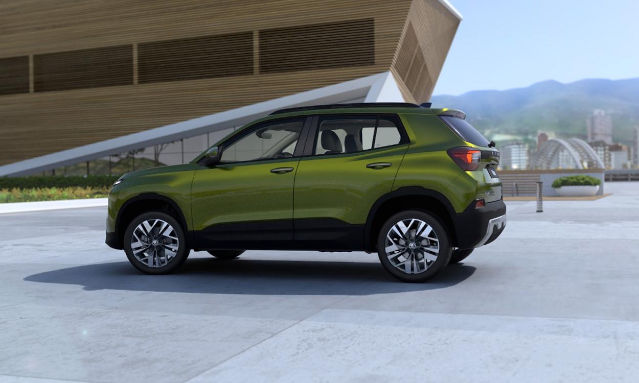 Skoda kylaq Sideview 2