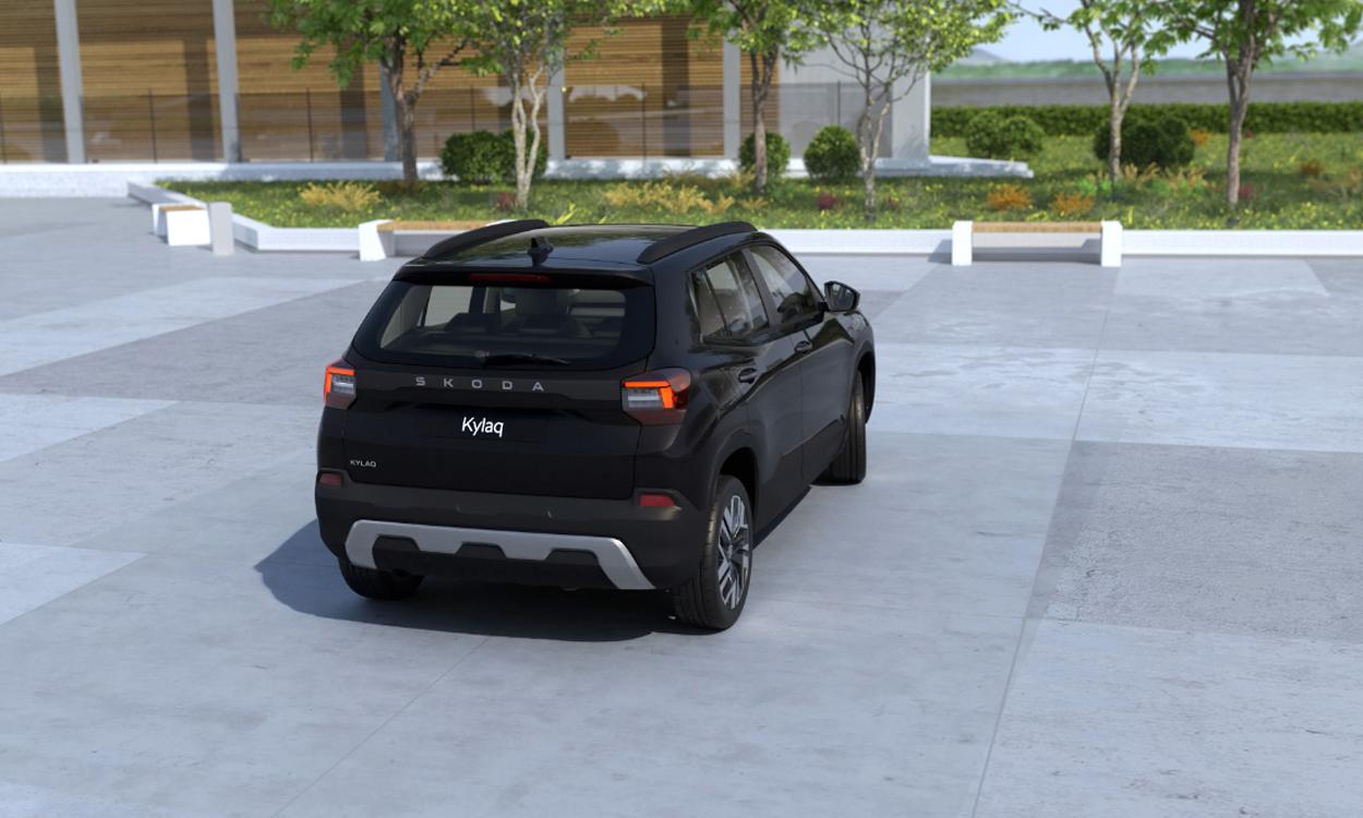 Skoda kylaq Rearview