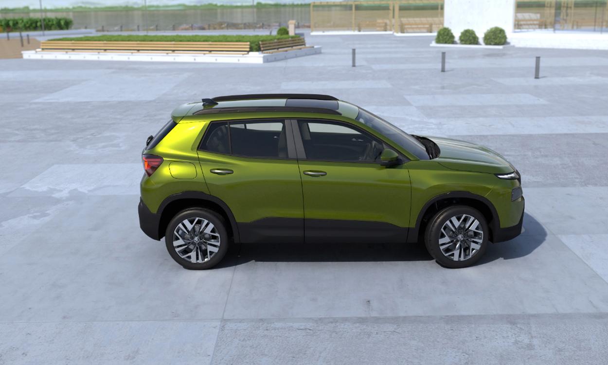 Skoda kylaq Right side view